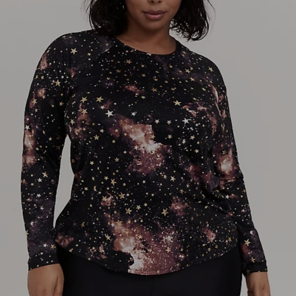 Torrid space theme swim shirt plus 2xl - Picture 2 of 2
